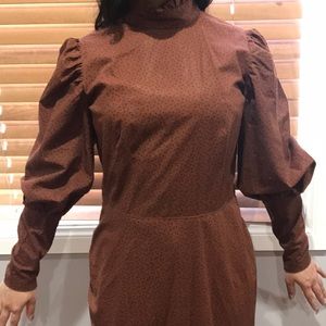 Vintage no brand long sleeve dress